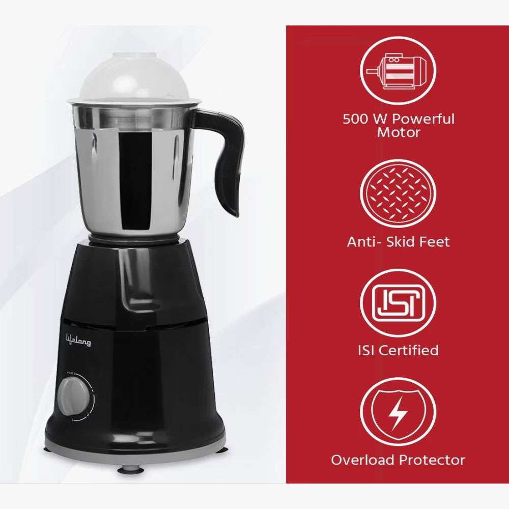 Lifelong Power Mix 500W Mixer Grinder